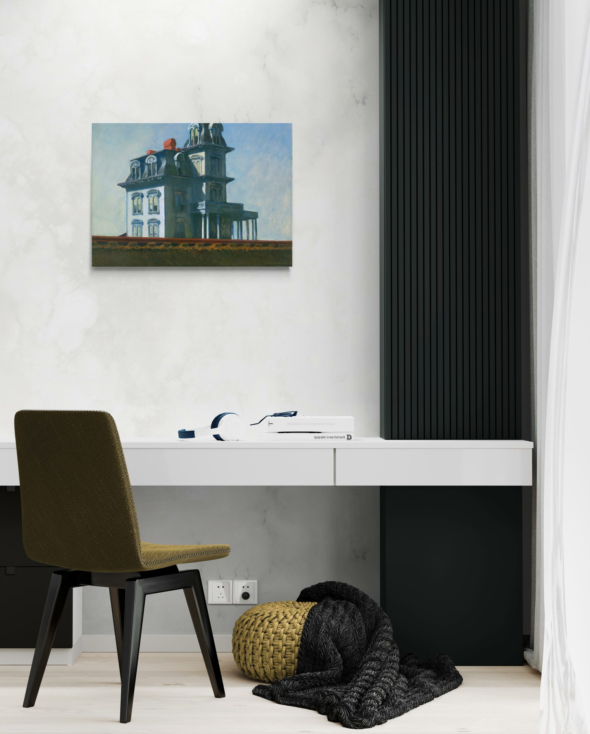 Casa Lungo La Ferrovia - Edward Hopper