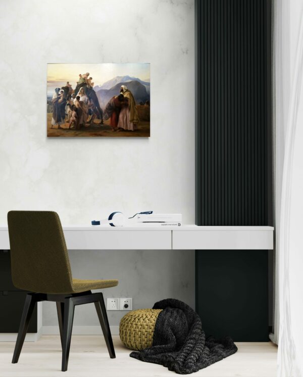 Incontro di Giobbe con Esau - Francesco Hayez