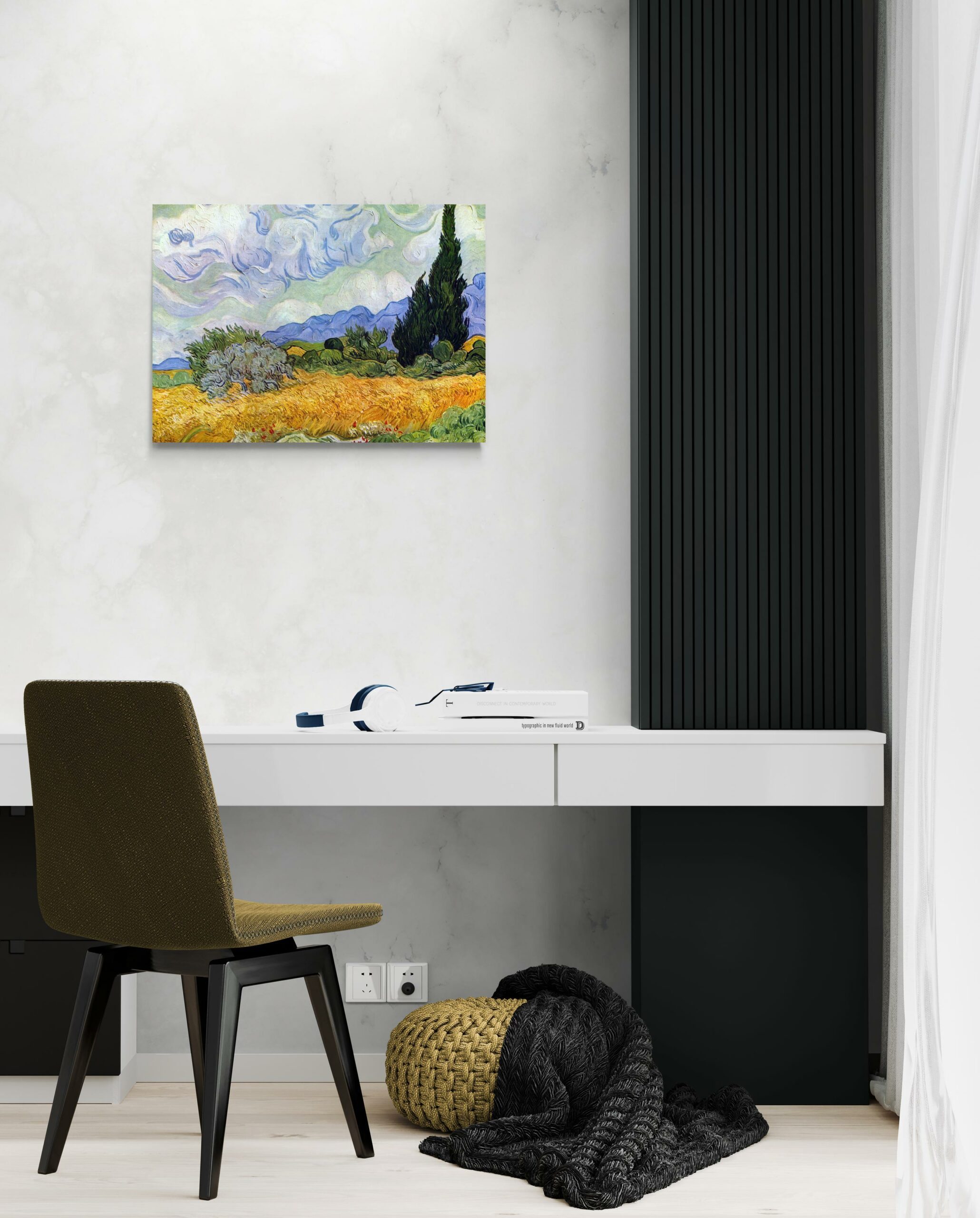 scena-2-70x50-senza-van-gogh-campo-di-grano-con-cipressi.jpg Campo di grano con cipressi - Vincent van Gogh