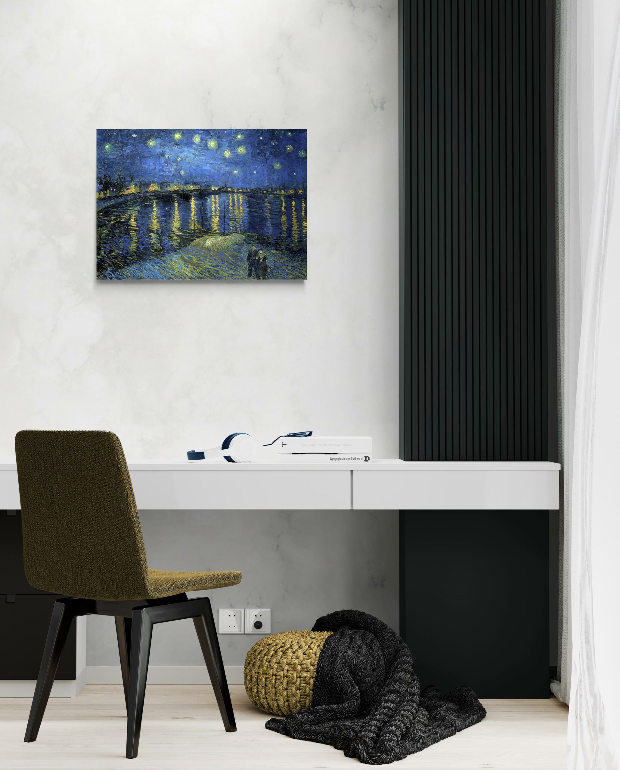 scena-2-70x50-senza-van-gogh-notte-stellata-sul-rodano.jpg Notte stellata sul Rodano - Vincent van Gogh