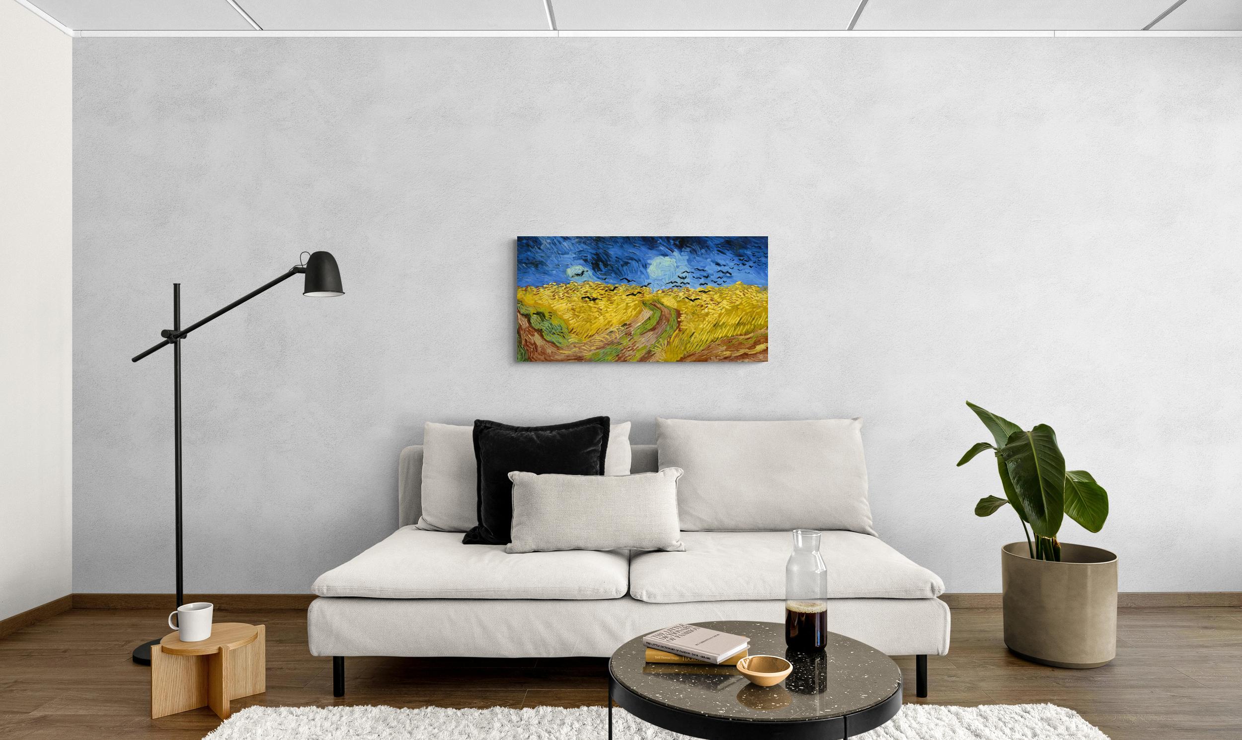 scena-3-100x50-senza-van-gogh-campo-di-grano-con-volo-di-corvi.jpg Campo di grano con volo di corvi - Vincent van Gogh