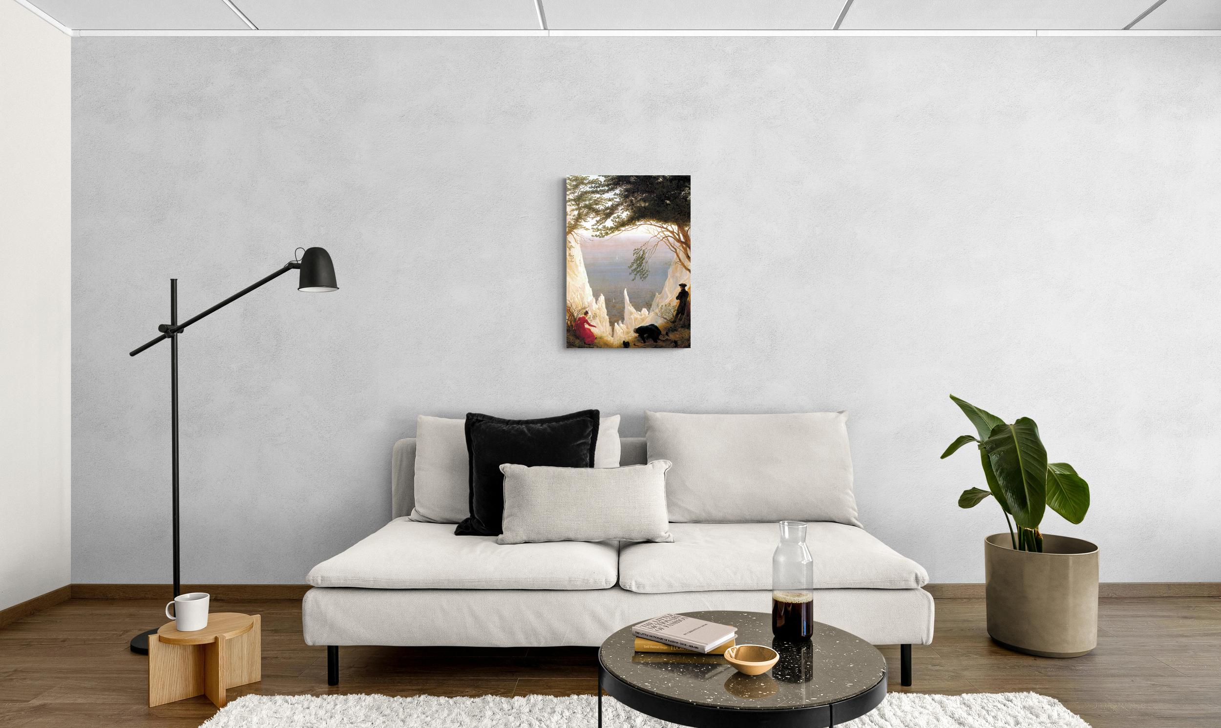 Le bianche scogliere di Rugen - Caspar David Friedrich