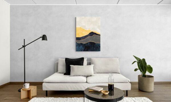 Colline: Un'Interpretazione Artistica delle Onde Morfologiche -