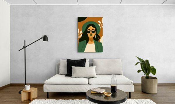 Donna in verde -