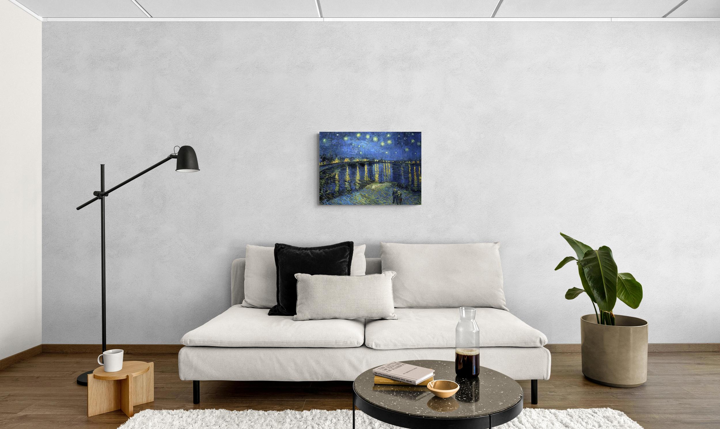 scena-3-70x50-senza-van-gogh-notte-stellata-sul-rodano.jpg Notte stellata sul Rodano - Vincent van Gogh