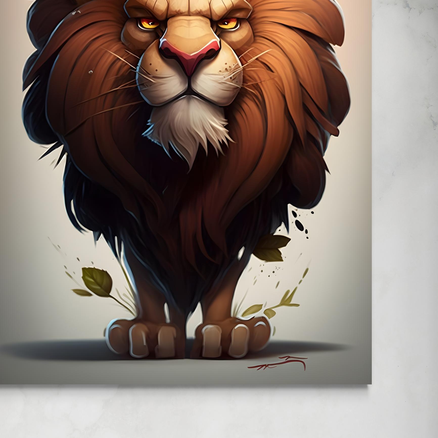 senza-angry-lion.jpg Leone Arrabbiato -