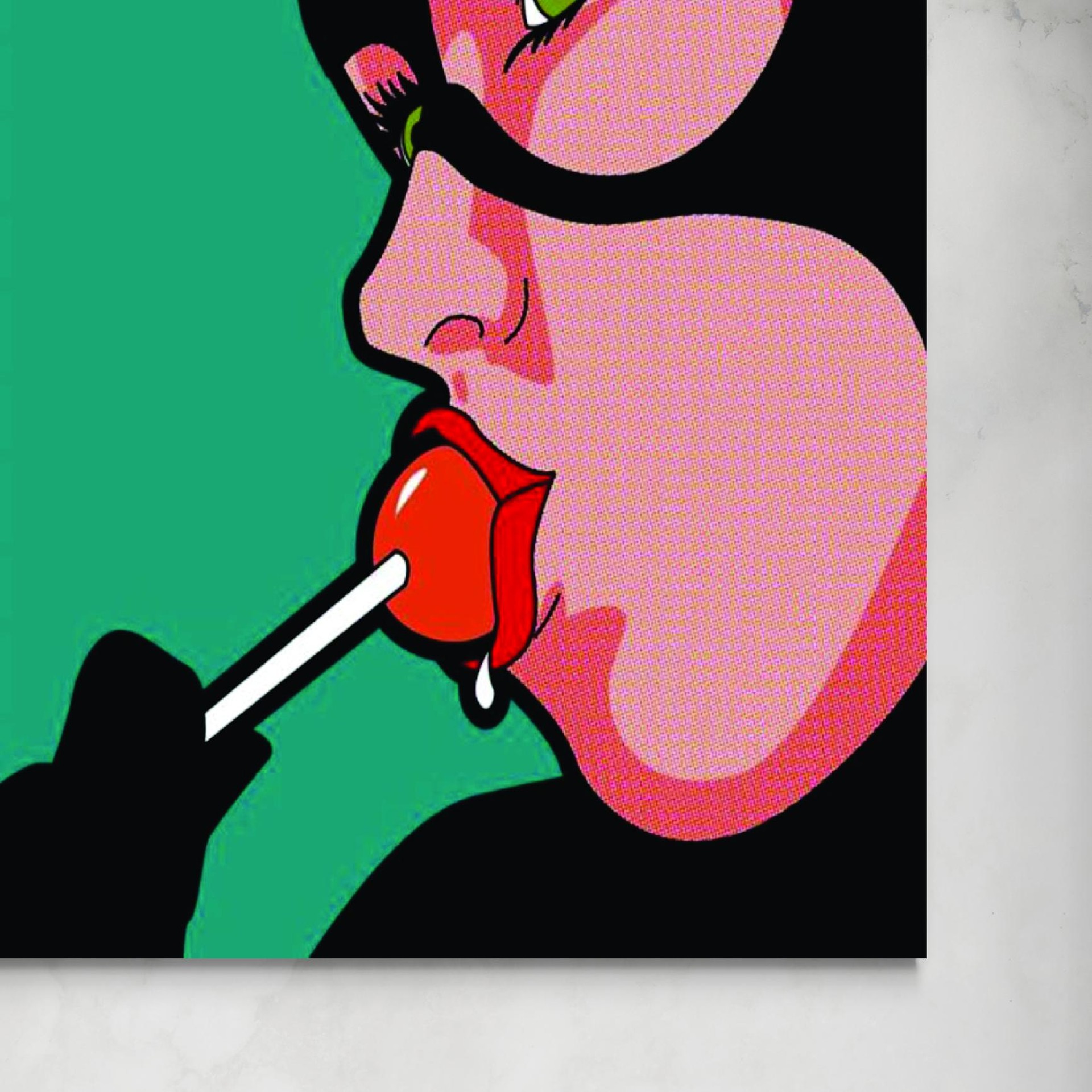 senza-catwoman-and-lollypop.jpg Catwoman & Lollypop -