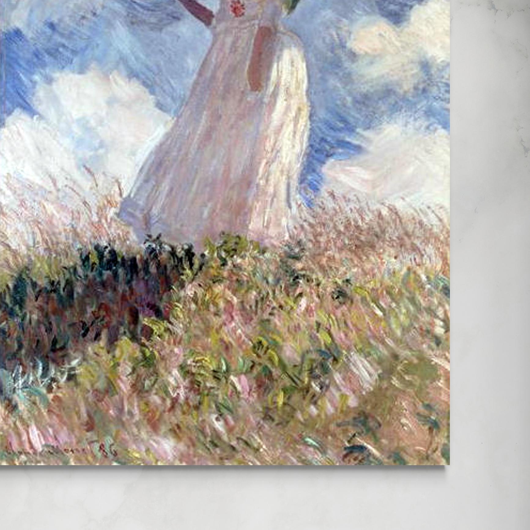 Donna all'aria aperta - Claude Monet