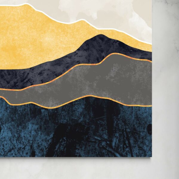 Colline: Un'Interpretazione Artistica delle Onde Morfologiche -