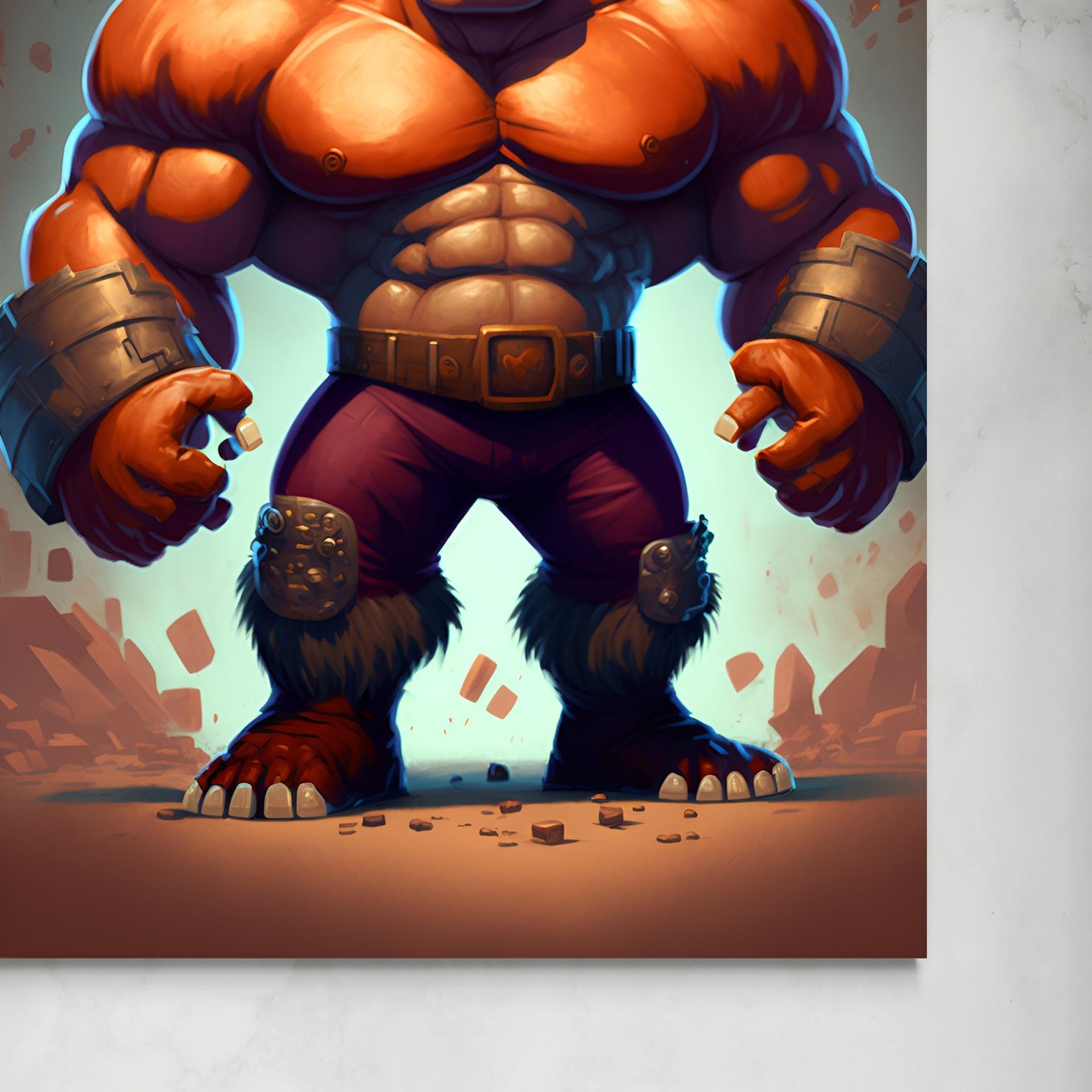 senza-copia-de-oejveczi-2x.jpg Il Potere del Guerriero: Un Eroe Muscoloso -