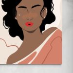 Donna in rosa -