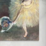 Ballerina con bouquet - Edgar Degas
