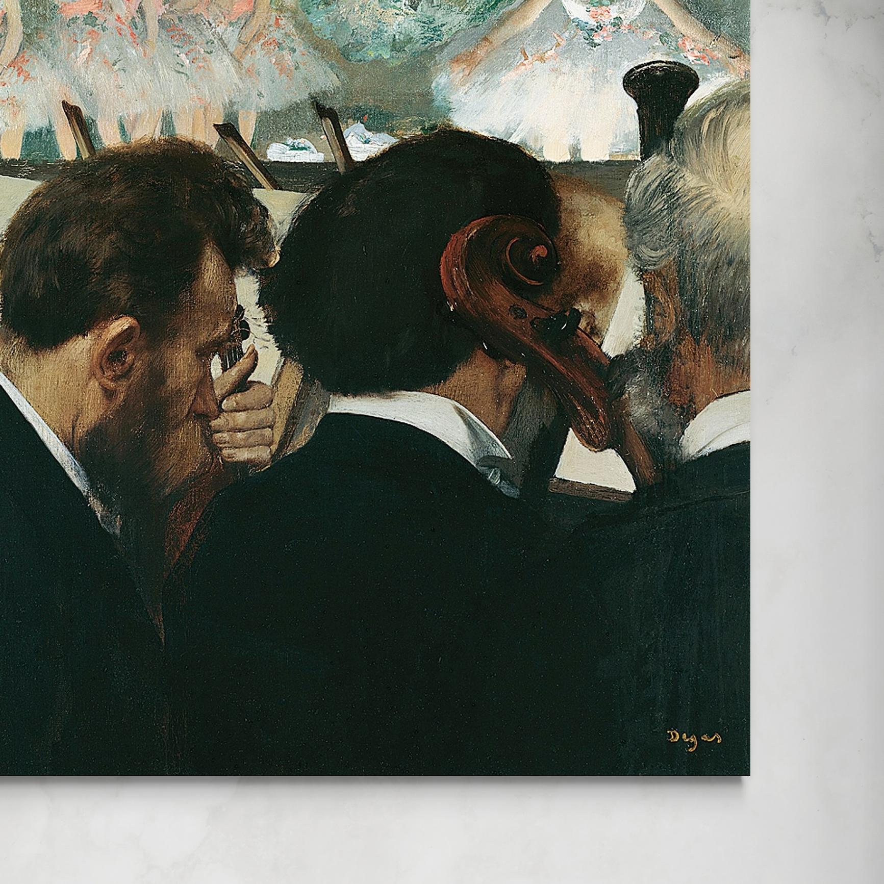 Gli orchestrali - Edgar Degas