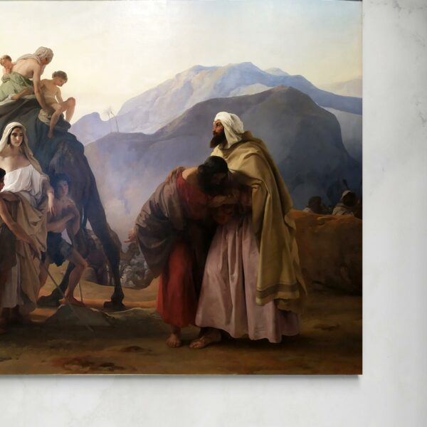 Incontro di Giobbe con Esau - Francesco Hayez