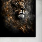 Lion on Fire -