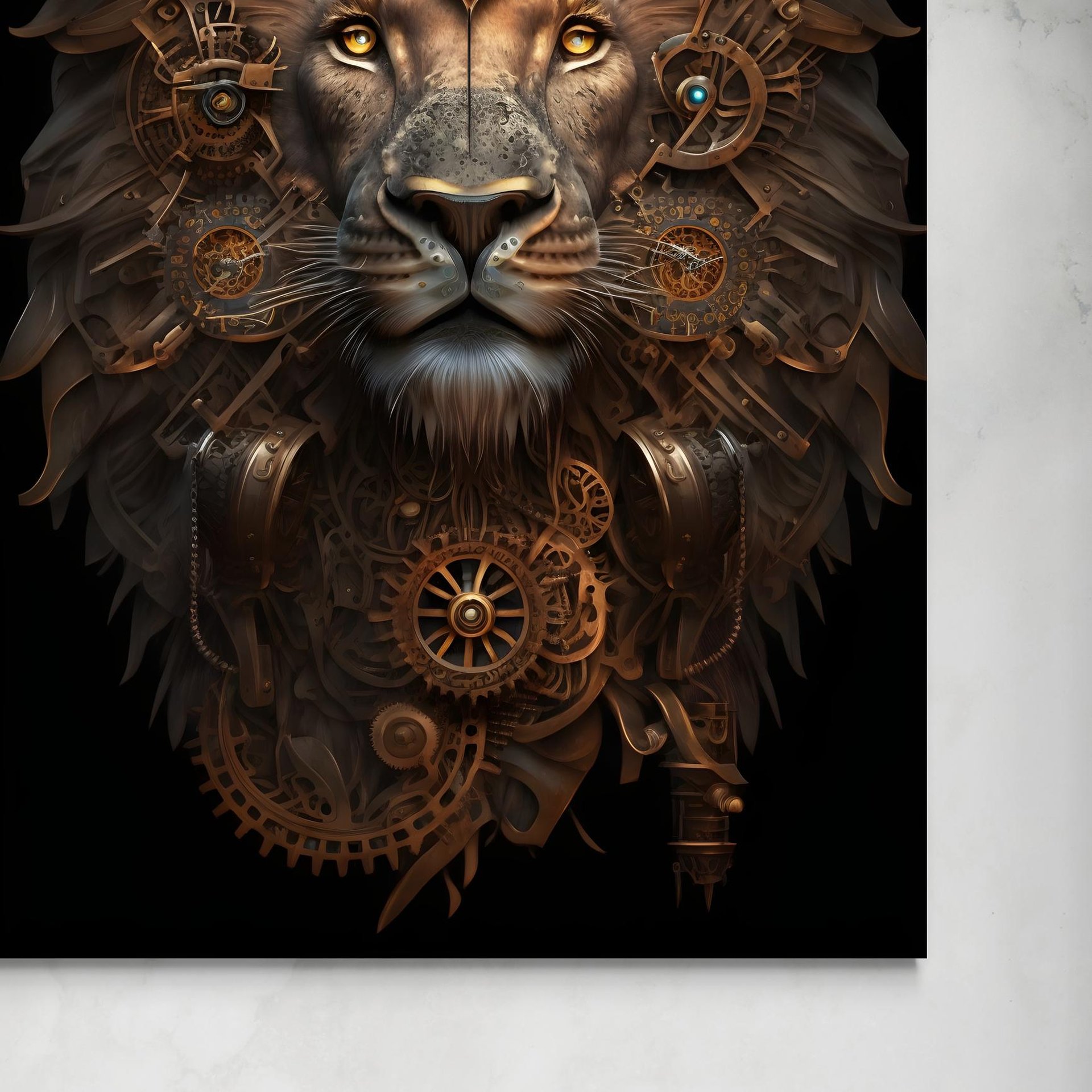 senza-mech-lion.jpg Mech Lion -