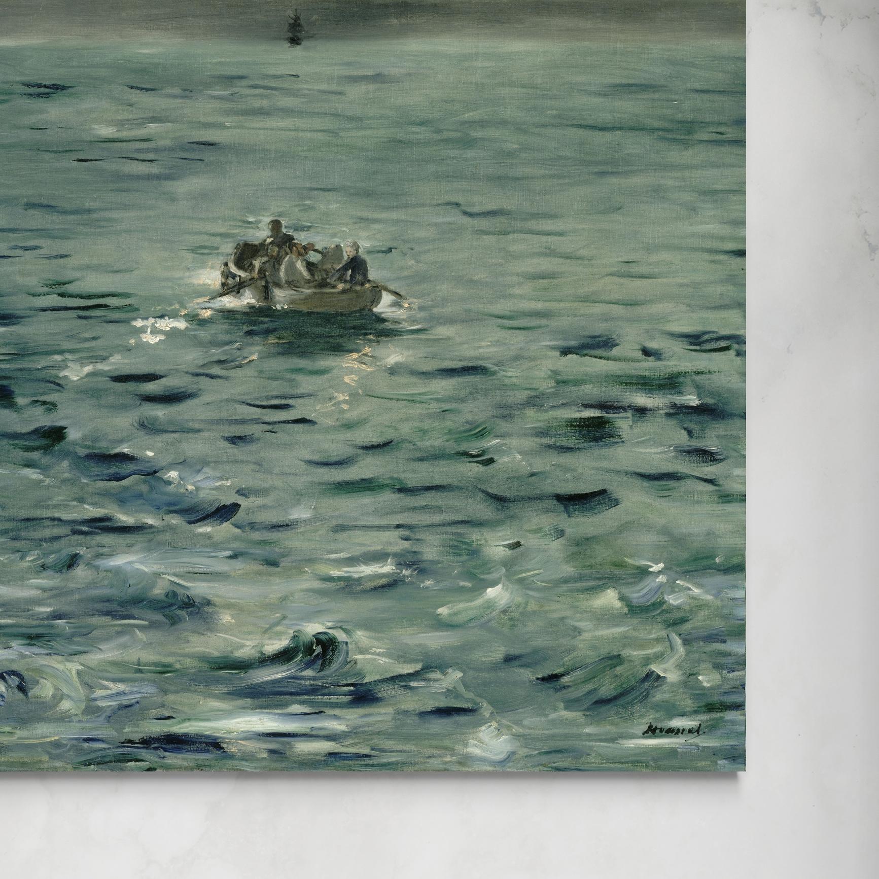 senza-rochefort-s-escape-manet.jpg La fuga di Rochefort - Édouard Manet