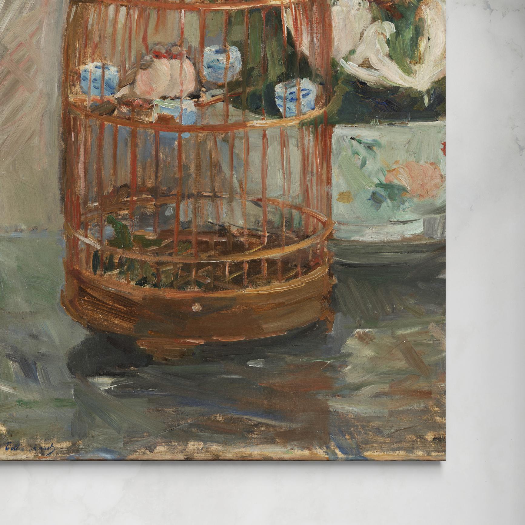 The cage - Berthe Morisot