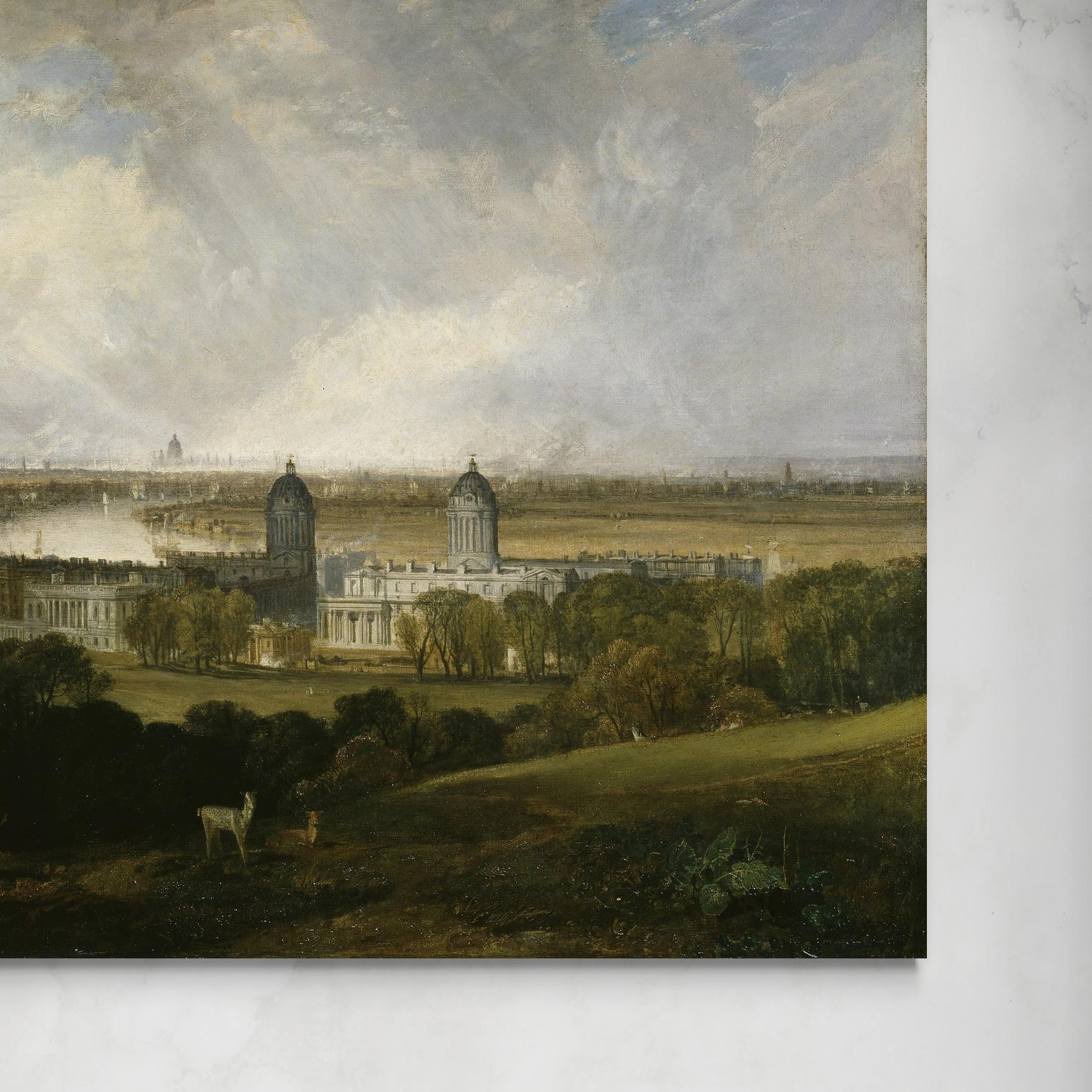 senza-turner-londra-nel-parco-di-greenwich.jpg Londra Nel Parco Di Greenwich - William Turner