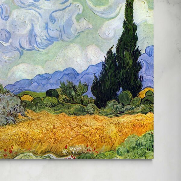 Campo di grano con cipressi - Vincent van Gogh