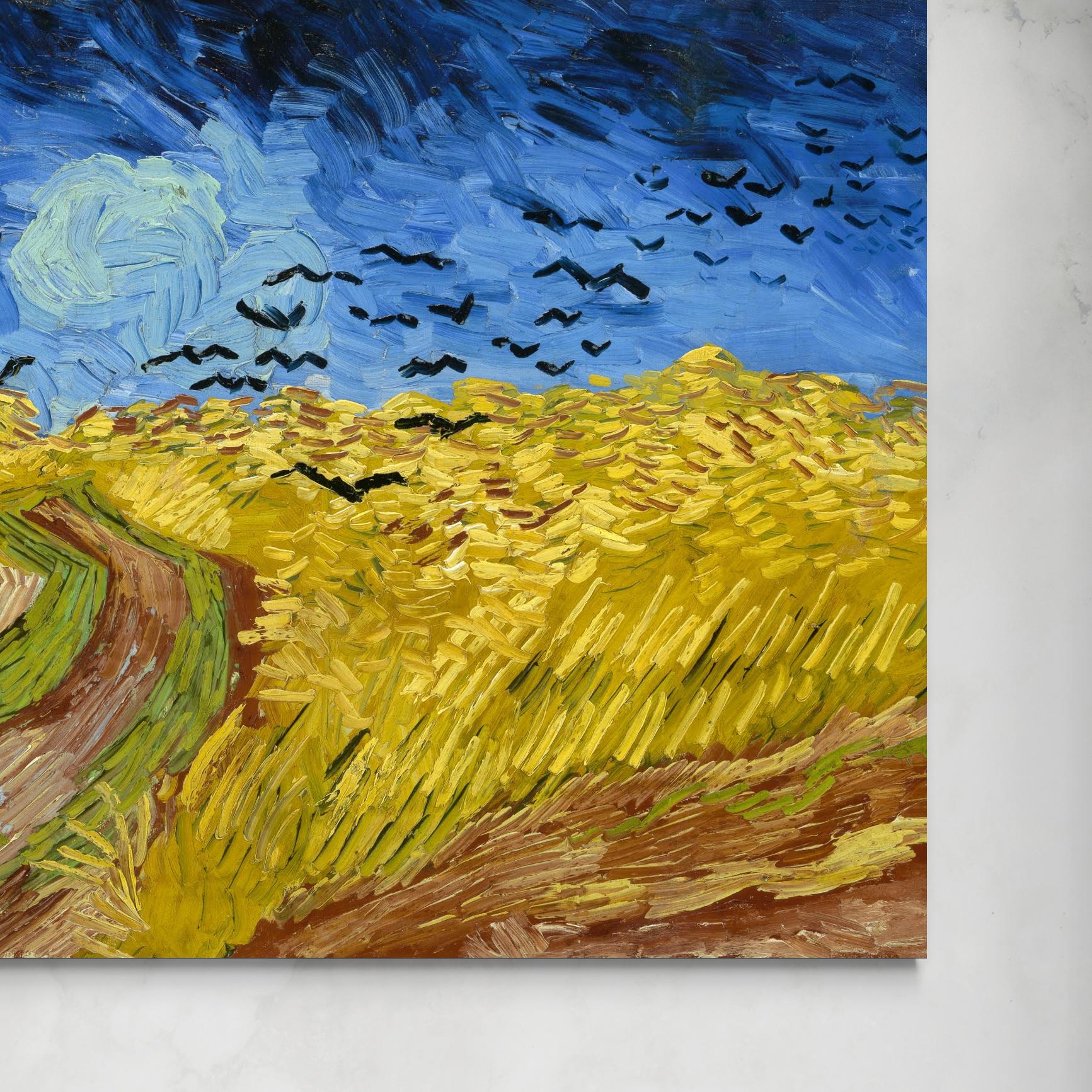 senza-van-gogh-campo-di-grano-con-volo-di-corvi.jpg Campo di grano con volo di corvi - Vincent van Gogh