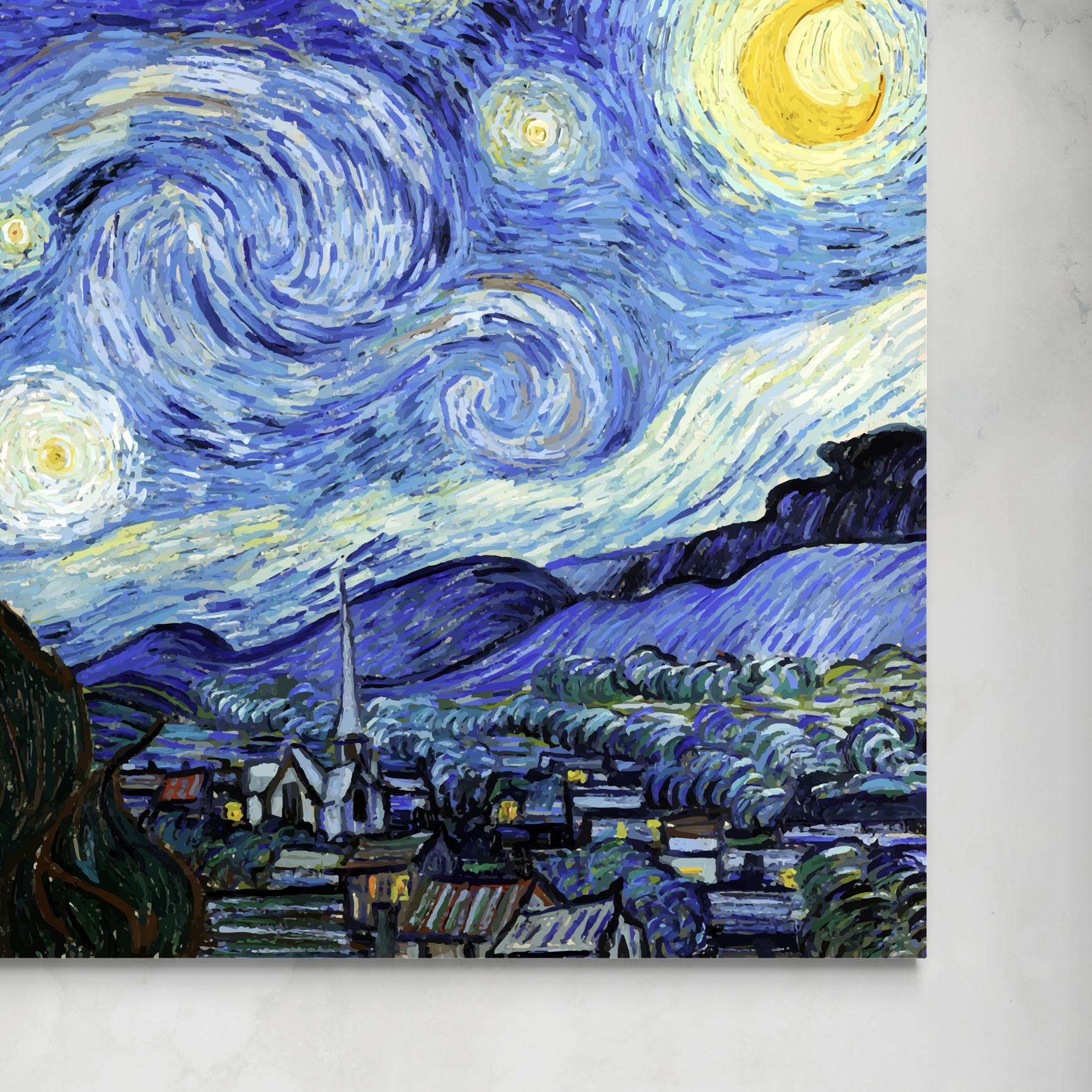 senza-van-gogh-notte-stellata.jpg Notte stellata - Vincent van Gogh