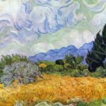 Campo di grano con cipressi - Vincent van Gogh