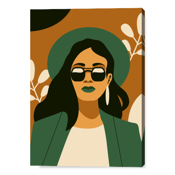 Cover Donna in verde