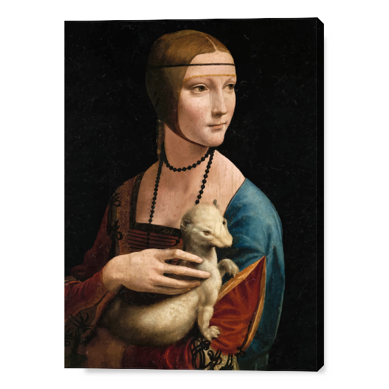 Cover Dama con l'ermellino - Leonardo da Vinci