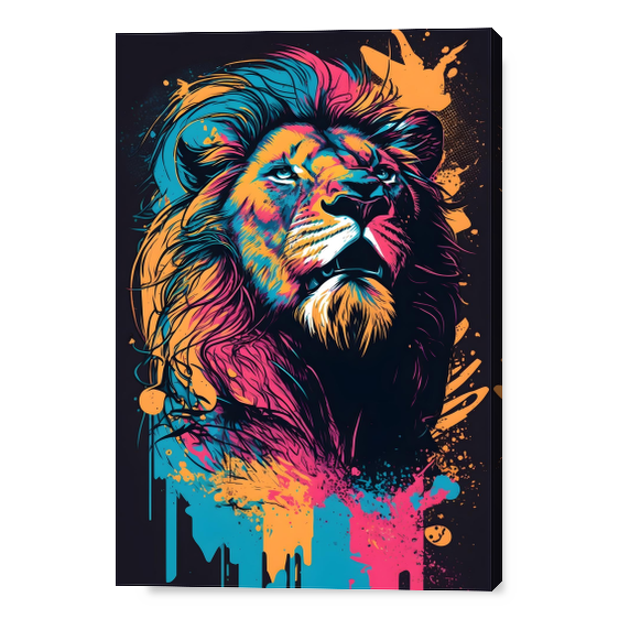 Cover Lion On Colours