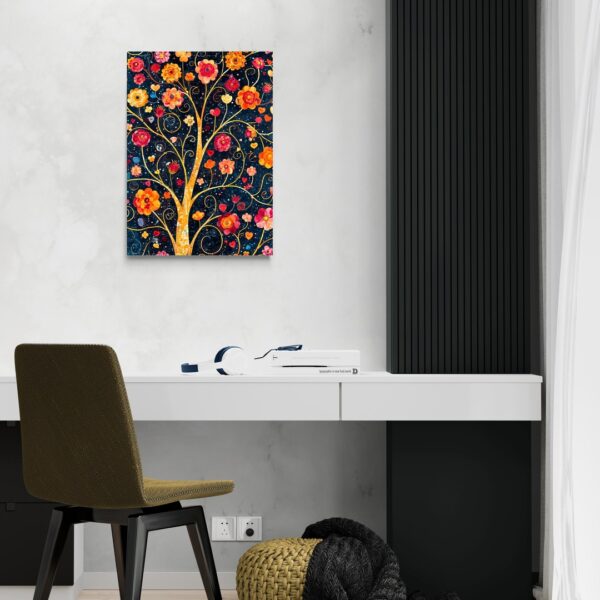 Albero di Fiori: Un Paradiso Colorato scena-2-50x70-senza