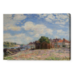 Il Loing a Saint-Mammes - Alfred Sisley