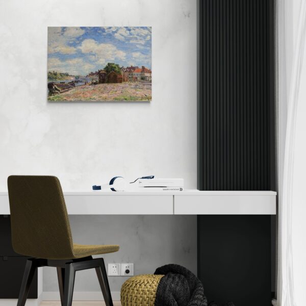 Il Loing a Saint-Mammes - Alfred Sisley Alfred Sisley scena-2-70x50-senza