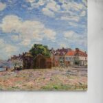 Il Loing a Saint-Mammes - Alfred Sisley Alfred Sisley senza