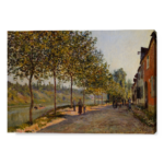 Mattina di Giugno a Saint-Mammes - Alfred Sisley