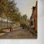 Mattina di Giugno a Saint-Mammes - Alfred Sisley Alfred Sisley senza