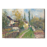Un sentiero a Sablons - Alfred Sisley