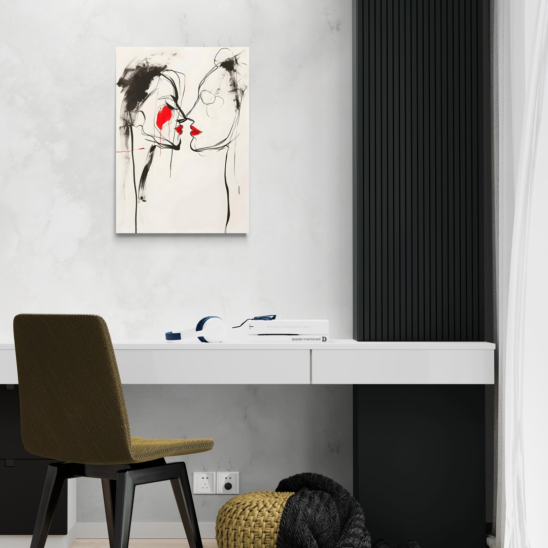 I baci del destino scena-2-50x70-senza