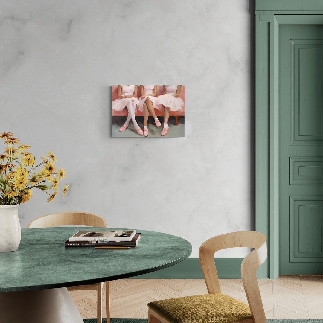 Riflessi di Grazia: Ballerine in Attesa scena-1-70x50-senza