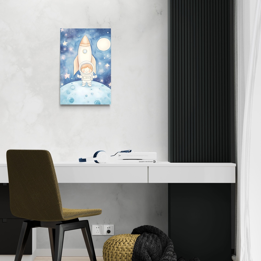 Sogni di Stelle: L'Avventura del Piccolo Astronauta scena-2-40x60-senza