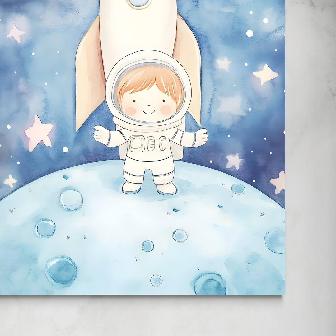 Sogni di Stelle: L'Avventura del Piccolo Astronauta senza