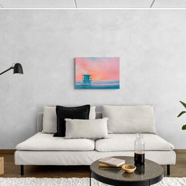 Lifeguard Dreams: Un'Oasi al Tramonto scena-3-70x50-senza