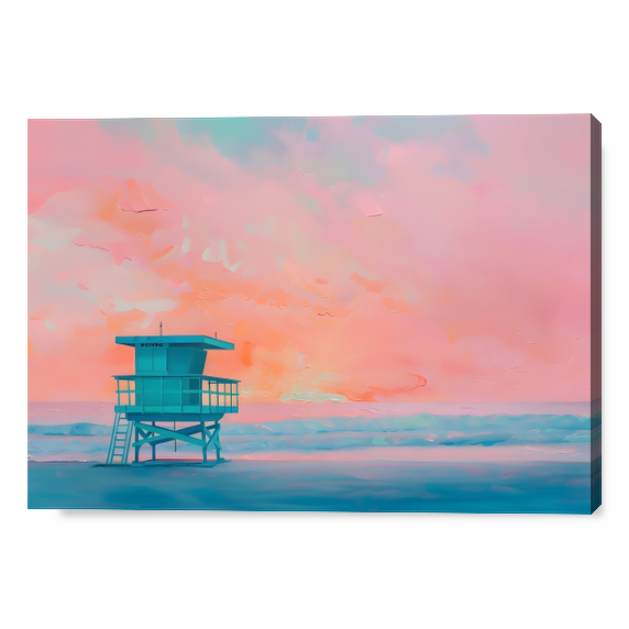 Lifeguard Dreams: Un'Oasi al Tramonto