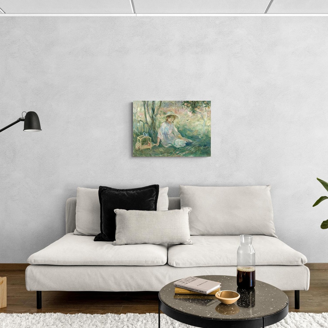 Sotto l'albero d'arancio - Berthe Morisot Berthe Morisot scena-3-70x50-senza