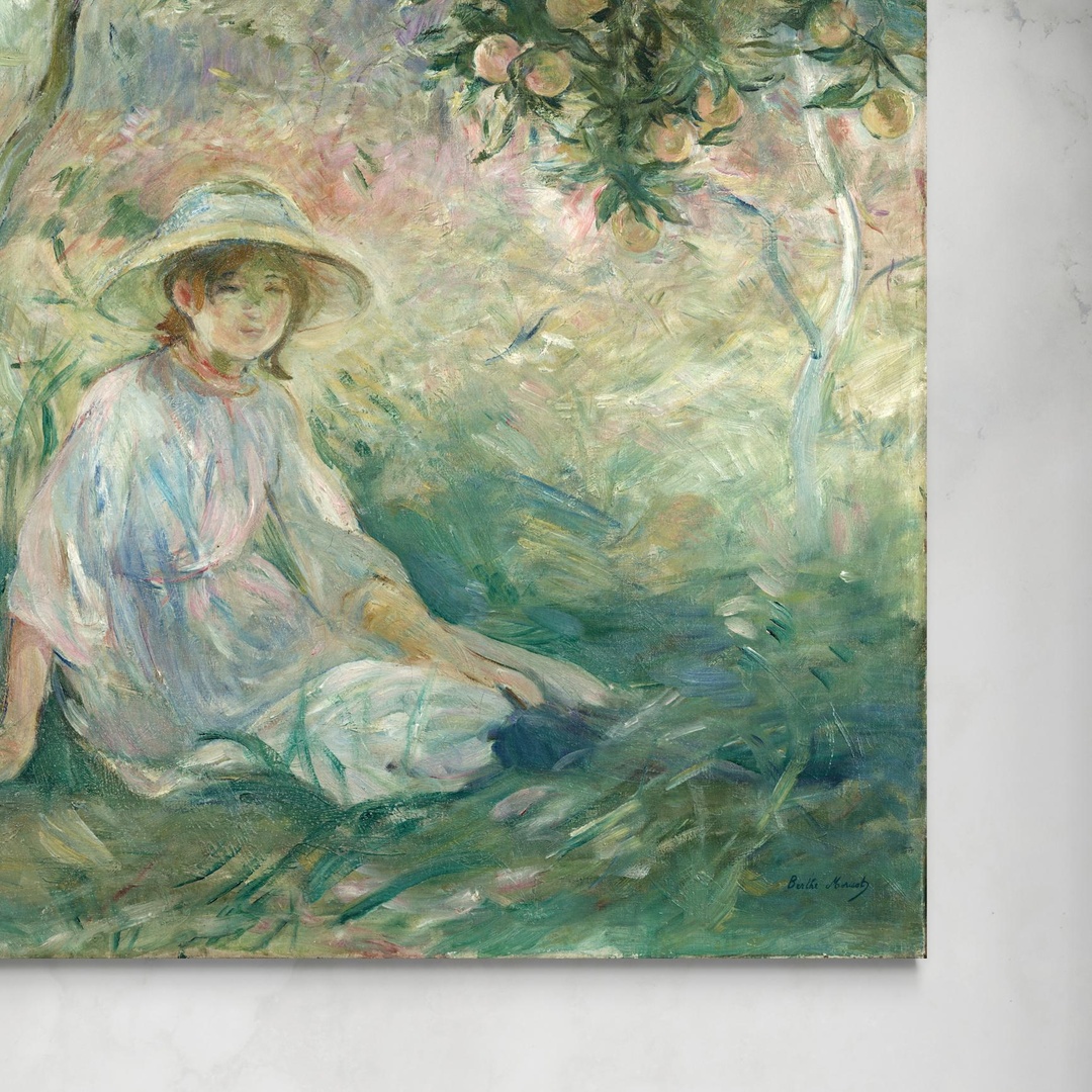 Sotto l'albero d'arancio - Berthe Morisot Berthe Morisot senza