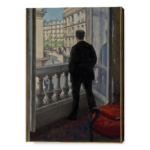 Giovane uomo alla finestra - Gustave Caillebotte