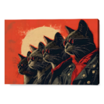 Feline Rebels: The Cat Riders