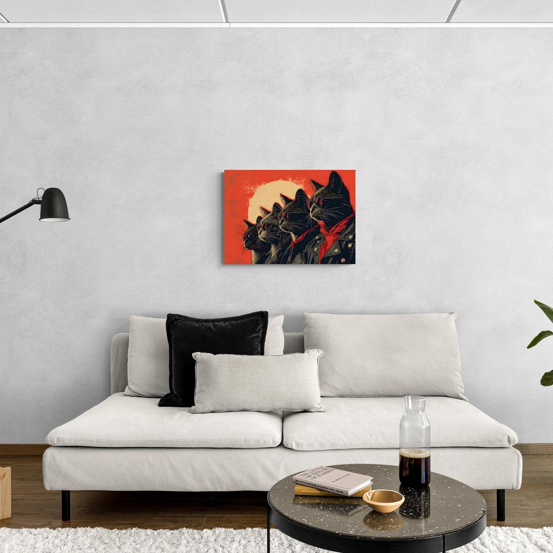 Feline Rebels: The Cat Riders scena-3-70x50-senza