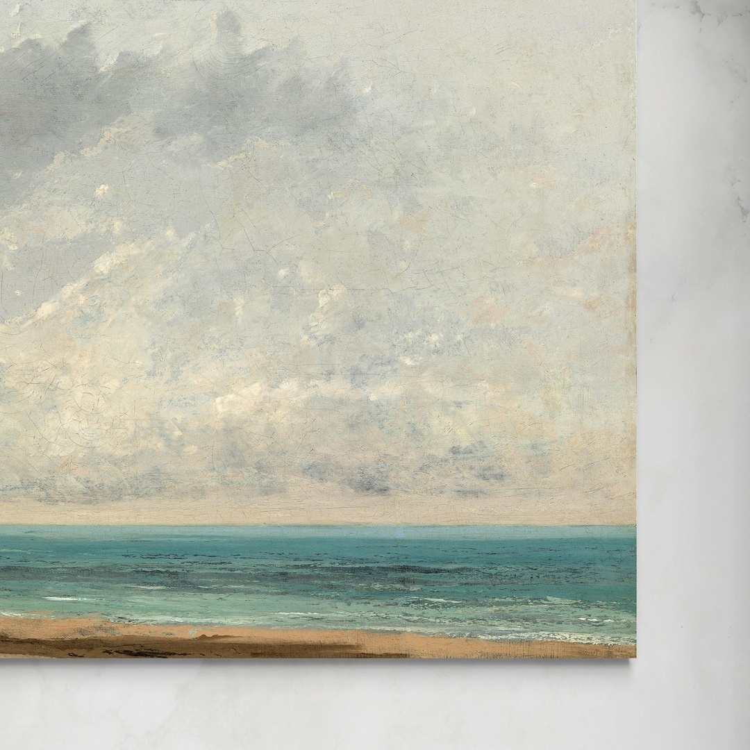 Mare Calmo - Gustave Courbet Gustave Courbet senza