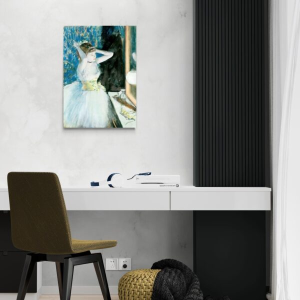 Ballerina nel suo camerino - Degas Edgar Degas scena-2-50x70-senza